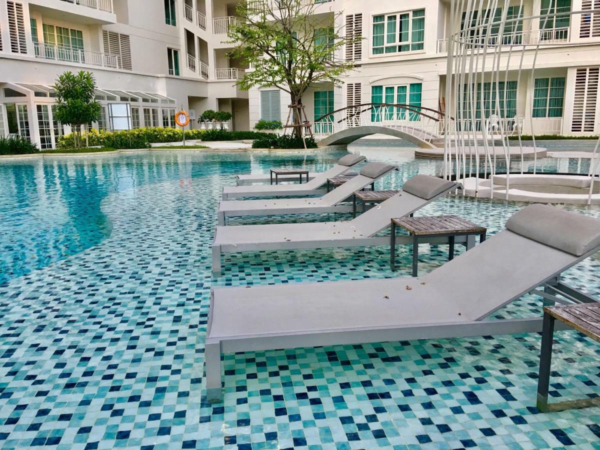 Summer Huahin Condo 506,Mountainview,Near Beach&Cicada, Beautiful Pool Exterior foto